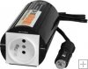 M�ni� nap�t� DC/AC 12V->230V/150W kulat� z�s. (CB150/12)