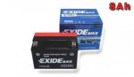 Motobaterie EXIDE BIKE Maintenance Free 8Ah, 12V YTX9-BS