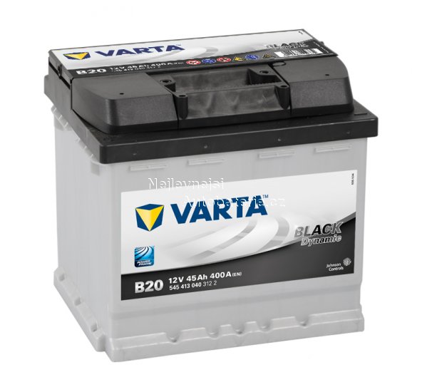 Autobaterie VARTA BLACK Dynamic 45Ah, 12V, B20 - Kliknutm na obrzek zavete