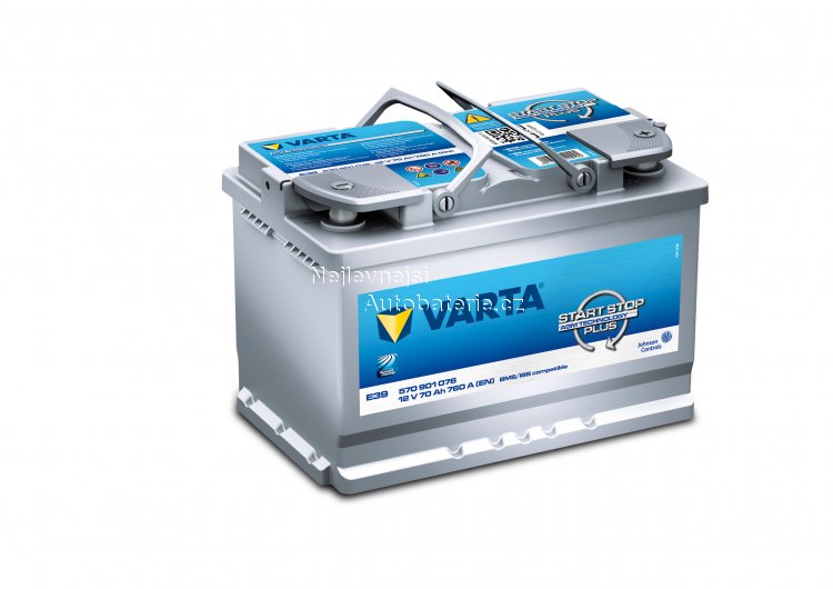 Varta start-stop plus AGM 12V 70Ah 760A - Kliknut�m na obr�zek zav�ete