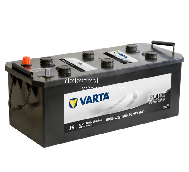 Autobaterie VARTA Black PROmotive 130Ah , J5 - Kliknutím na obrázek zavřete