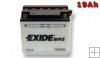 Motobaterie EXIDE BIKE Conventional 19Ah, 12V YB16-B