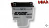 Motobaterie EXIDE BIKE Conventional 16Ah, 12V HYB16A-A