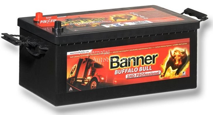 Autobaterie Banner Buffalo Bull SHD PROfessional 725 03, 225Ah, - Kliknutm na obrzek zavete