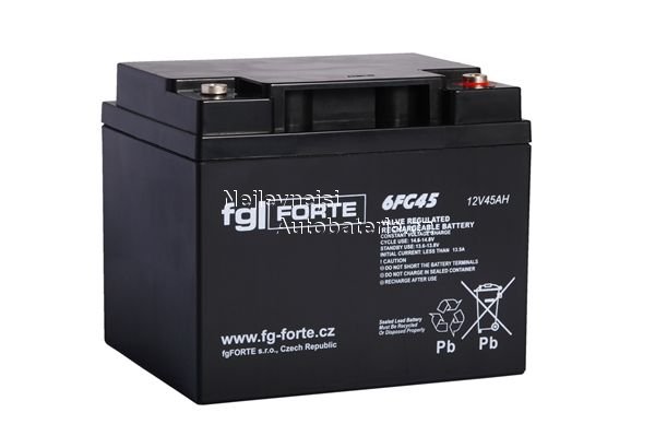 Zdroj fg-Forte AGM-fg FG12400 12V / 40Ah - Kliknutm na obrzek zavete