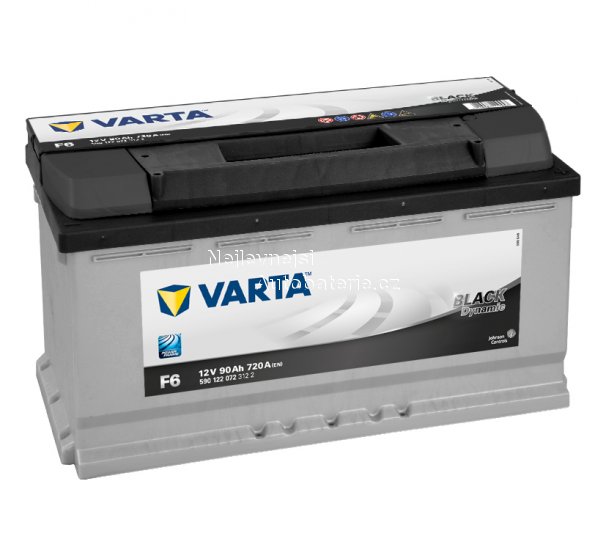 Autobaterie VARTA BLACK Dynamic 90Ah, 12V, F6 - Kliknutím na obrázek zavřete