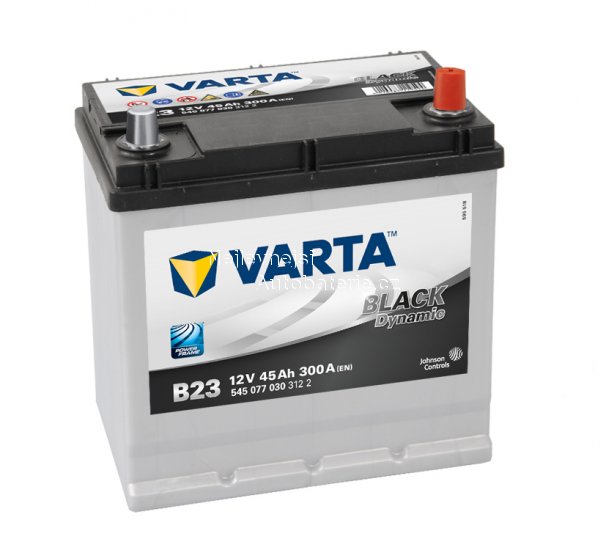 Autobaterie VARTA BLACK Dynamic 45Ah, 12V, B23 - Kliknutím na obrázek zavřete