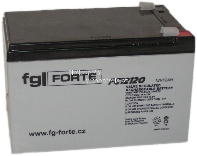 Zdroj fg-Forte AGM-fg FG12120 12V / 12,0Ah - Kliknutm na obrzek zavete