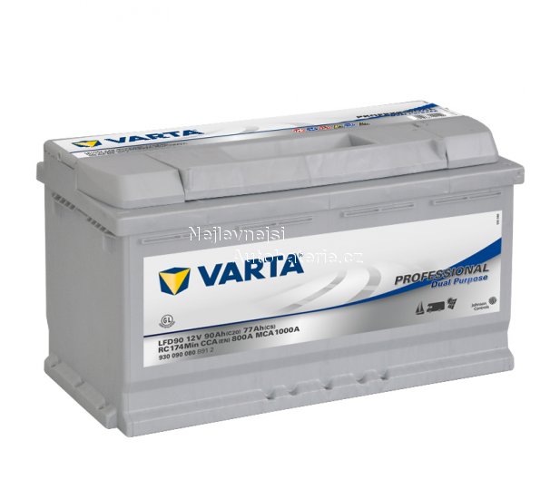 VARTA Professional Dual Purpose 90Ah , LFD90 - Kliknutím na obrázek zavřete