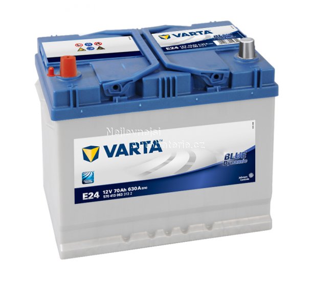 Autobaterie VARTA BLUE Dynamic 70Ah, 12V, E24 - Kliknutm na obrzek zavete