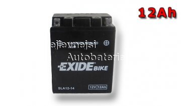 Motobaterie EXIDE BIKE Factory Sealed 12Ah, 12V, AGM12-14 - Kliknutm na obrzek zavete