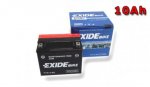 Motobaterie EXIDE BIKE Maintenance Free 10Ah, 12V YTX12-BS