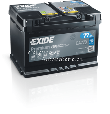 Exide PREMIUM EA770 12V 77Ah 760A - Kliknutm na obrzek zavete