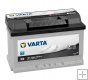 Autobaterie VARTA BLACK Dynamic 70Ah, 12V, E9 Autobaterie VARTA BLACK Dynamic 70Ah, 12V, E9