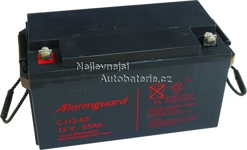 ALARMGUARD CJ12-65 12V 65Ah - Kliknut�m na obr�zek zav�ete