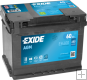 EXIDE AGM 12V 60Ah 680A Start-Stop EK600