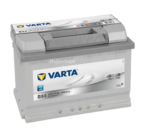 Autobaterie VARTA SILVER Dynamic 77Ah, 12V, E44 - Kliknutm na obrzek zavete