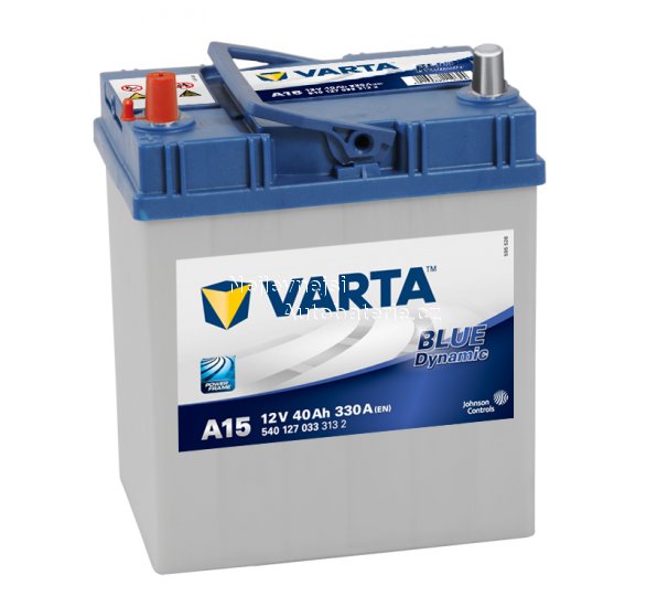 Autobaterie VARTA BLUE Dynamic 40Ah, 12V, A15 - Kliknutm na obrzek zavete