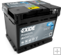 Exide PREMIUM EA472 12V 47Ah 450A