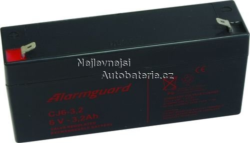 ALARMGUARD CJ6-3.2 6V 3,2Ah - Kliknutm na obrzek zavete