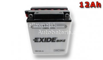 Motobaterie EXIDE BIKE Factory Sealed 12Ah, 12V, AGM12-12 - Kliknutm na obrzek zavete