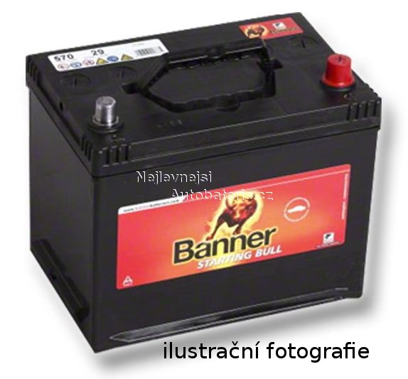 Autobaterie Banner Starting Bull 570 44, 70Ah, 12V ( 57044 ) - Kliknutm na obrzek zavete