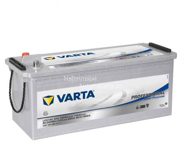 VARTA Professional Dual Purpose 140Ah , LFD140 - Kliknutím na obrázek zavřete